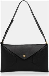 ΔΕΡΜΑΤΙΝΗ ΤΣΑΝΤΑ ΧΡΩΜΑ: ΜΑΥΡΟ, PC4413PP0N QC0 POLLINI