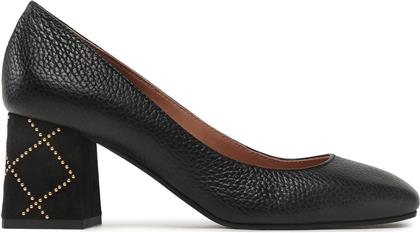 ΚΛΕΙΣΤΑ ΠΑΠΟΥΤΣΙΑ SA10046G1HTDS000 ΜΑΥΡΟ POLLINI