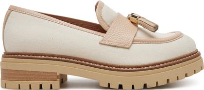 LOAFERS SA10144G1MTO112A ΕΚΡΟΥ POLLINI