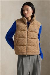 ΑΜΑΝΙΚΟ ΜΠΟΥΦΑΝ ΧΡΩΜΑ: ΜΠΕΖ, 211966120 POLO RALPH LAUREN