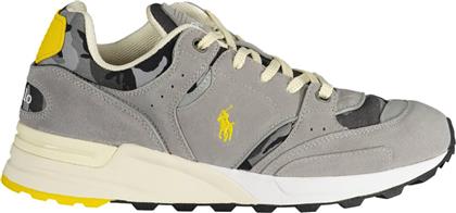 ΑΝΔΡΙΚΑ SNEAKERS ΜΕ ΚΟΡΔΟΝΙΑ ''TRACKSTR 200'' - 809878023002 ΜΑΥΡΟ POLO RALPH LAUREN