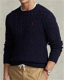 ΑΝΔΡΙΚΗ ΜΠΛΟΥΖΑ ΠΟΥΛΟΒΕΡ - LS DRIVER CN-LONG SLEEVE-PULLOVER 710775885001 400 POLO RALPH LAUREN