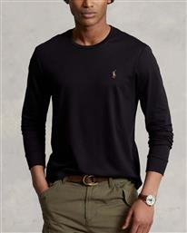 ΑΝΔΡΙΚΗ ΜΑΚΡΥΜΑΝΙΚΗ ΜΠΛΟΥΖΑ - LSCNCMSLM2-LONG SLEEVE-T-SHIRT 710760121001 001 POLO RALPH LAUREN