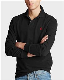 ΑΝΔΡΙΚΗ ΜΑΚΡΥΜΑΝΙΚΗ POLO ΜΠΛΟΥΖΑ - LSKCCMSLM2-LONG SLEEVE-KNIT 710680790045 001 POLO RALPH LAUREN