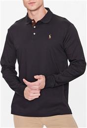 ΑΝΔΡΙΚΗ ΜΑΚΡΥΜΑΝΙΚΗ POLO ΜΠΛΟΥΖΑ - LSKCCMSLM6-LONG SLEEVE 710671785002 001 POLO RALPH LAUREN