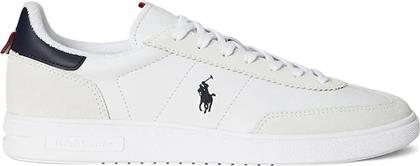 ΑΘΛΗΤΙΚΑ BEDFORD RIB ΧΡΩΜΑ: ΑΣΠΡΟ, 809P01619001 POLO RALPH LAUREN