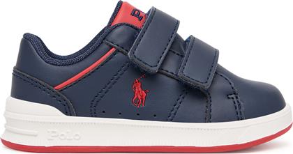 ΑΘΛΗΤΙΚΑ HERITAGE COURT IV EZ RL02996412 ΣΚΟΥΡΟ ΜΠΛΕ POLO RALPH LAUREN