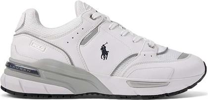 ΑΘΛΗΤΙΚΑ TRACKSTR 250 ΧΡΩΜΑ: ΑΣΠΡΟ, 809944589001 POLO RALPH LAUREN από το ANSWEAR