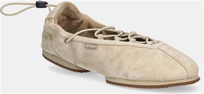 ΜΠΑΛΑΡΙΝΕΣ ΣΟΥΕΤ BALLERINA LACE UP POLO RALPH LAUREN
