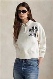 ΜΠΛΟΥΖΑ ΧΡΩΜΑ: ΑΣΠΡΟ, 211971753 POLO RALPH LAUREN
