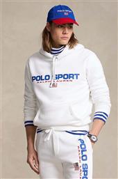 ΜΠΛΟΥΖΑ ΧΡΩΜΑ: ΑΣΠΡΟ, ΜΕ ΚΟΥΚΟΥΛΑ POLO RALPH LAUREN