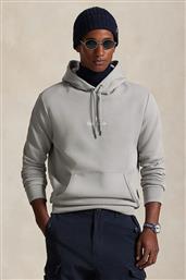 ΜΠΛΟΥΖΑ ΧΡΩΜΑ: ΓΚΡΙ, ΜΕ ΚΟΥΚΟΥΛΑ, 710981369 POLO RALPH LAUREN