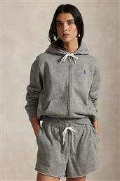 ΜΠΛΟΥΖΑ ΧΡΩΜΑ: ΚΟΚΚΙΝΟ, ΜΕ ΚΟΥΚΟΥΛΑ, 211971699 POLO RALPH LAUREN