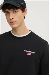 ΜΠΛΟΥΖΑ ΧΡΩΜΑ: ΜΑΥΡΟ, 710949929 POLO RALPH LAUREN