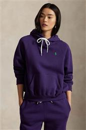 ΜΠΛΟΥΖΑ ΧΡΩΜΑ: ΜΟΒ, ΜΕ ΚΟΥΚΟΥΛΑ, 211971698 POLO RALPH LAUREN
