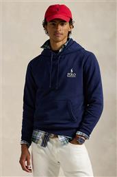 ΜΠΛΟΥΖΑ ΧΡΩΜΑ: ΝΑΥΤΙΚΟ ΜΠΛΕ, ΜΕ ΚΟΥΚΟΥΛΑ, 710981137 POLO RALPH LAUREN