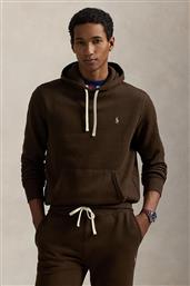 ΜΠΛΟΥΖΑ TWILL.NOVELTY ΧΡΩΜΑ: ΚΑΦΕ, ΜΕ ΚΟΥΚΟΥΛΑ, 710766778108 POLO RALPH LAUREN