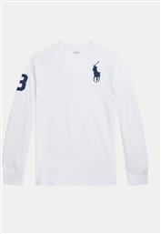 ΜΠΛΟΥΖΑΚΙ 323853891009 ΛΕΥΚΟ REGULAR FIT POLO RALPH LAUREN από το MODIVO