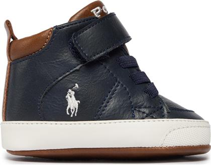 ΜΠΟΤΙΝΙΑ BURNISHED RL100749 ΣΚΟΥΡΟ ΜΠΛΕ POLO RALPH LAUREN