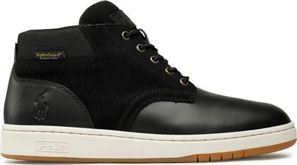 ΜΠΟΤΙΝΙΑ SNEAKER BOOT 809855863002 ΜΑΥΡΟ POLO RALPH LAUREN