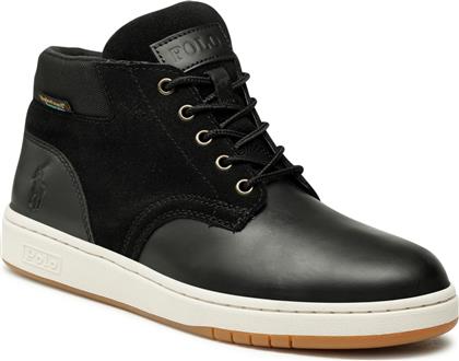 ΜΠΟΤΙΝΙΑ SNEAKER BOOT 809855863002 ΜΑΥΡΟ POLO RALPH LAUREN