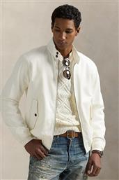ΜΠΟΥΦΑΝ BOMBER ΧΡΩΜΑ: ΑΣΠΡΟ, 710970569 POLO RALPH LAUREN