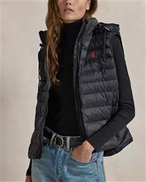 ΜΠΟΥΦΑΝ CLDN PK VST-INSULATED-VEST 211958935001 001 BLACK POLO RALPH LAUREN