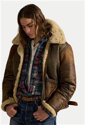 ΜΠΟΥΦΑΝ ΔΕΡΜΑΤΙΝΟ POLO RALPH LAUREN