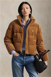 ΜΠΟΥΦΑΝ ΜΕ ΕΠΕΝΔΥΣΗ ΑΠΟ ΠΟΥΠΟΥΛΑ WOVEN PUFFER ΧΡΩΜΑ: ΜΠΕΖ, 211971178 POLO RALPH LAUREN