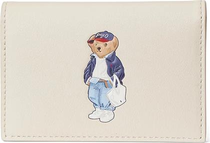 ΔΕΡΜΑΤΙΝΗ ΘΗΚΗ ΓΙΑ ΚΑΡΤΕΣ ΧΡΩΜΑ: ΜΠΕΖ, 427P05789 POLO RALPH LAUREN