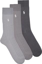 HIGH SOCKS EGYPTIAN 3PK CREW SOCK 3 PACK POLO RALPH LAUREN