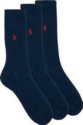 HIGH SOCKS MERCERIZED SOCKS 3 PACK POLO RALPH LAUREN