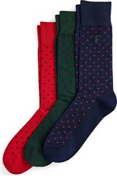 ΚΑΛΤΣΕΣ 3-PACK ΧΡΩΜΑ: ΝΑΥΤΙΚΟ ΜΠΛΕ, 449958852 POLO RALPH LAUREN
