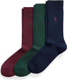 ΚΑΛΤΣΕΣ 3-PACK ΧΡΩΜΑ: ΠΟΛΥΧΡΩΜΟ, 449P05400 POLO RALPH LAUREN