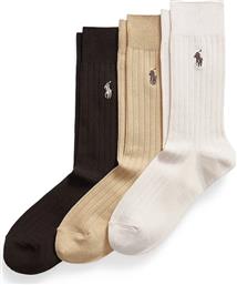 ΚΑΛΤΣΕΣ 3-PACK ΧΡΩΜΑ: ΠΟΛΥΧΡΩΜΟ, 449P05400 POLO RALPH LAUREN