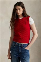 ΚΑΣΜΙΡΕΝΙΟ ΓΙΛΕΚΟ ΧΡΩΜΑ: ΚΟΚΚΙΝΟ, 211972134 POLO RALPH LAUREN
