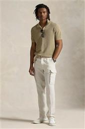 ΛΙΝΟ ΠΑΝΤΕΛΟΝΙ ΧΡΩΜΑ: ΓΚΡΙ, 710958608 POLO RALPH LAUREN