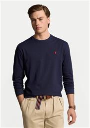 LONGSLEEVE 710671467057 ΣΚΟΥΡΟ ΜΠΛΕ CLASSIC FIT POLO RALPH LAUREN