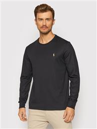 LONGSLEEVE 710760121 ΜΑΥΡΟ SLIM FIT POLO RALPH LAUREN