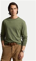 LONGSLEEVE 710760121034 ΠΡΑΣΙΝΟ SLIM FIT POLO RALPH LAUREN