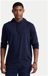 LONGSLEEVE 710847203013 ΣΚΟΥΡΟ ΜΠΛΕ REGULAR FIT POLO RALPH LAUREN