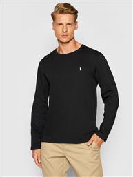 LONGSLEEVE SLE 714844759001 ΜΑΥΡΟ REGULAR FIT POLO RALPH LAUREN από το MODIVO