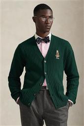 ΜΑΛΛΙΝΗ ΖΑΚΕΤΑ ΧΡΩΜΑ: ΠΡΑΣΙΝΟ, 710979094 POLO RALPH LAUREN