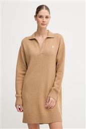 ΜΑΛΛΙΝΟ ΦΟΡΕΜΑ ΧΡΩΜΑ: ΜΠΕΖ, 211A91143 POLO RALPH LAUREN