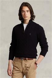 ΜΑΛΛΙΝΟ ΠΟΥΛΟΒΕΡ ΑΝΔΡΙΚΑ, ΧΡΩΜΑ: ΜΑΥΡΟ POLO RALPH LAUREN