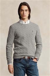 ΜΑΛΛΙΝΟ ΠΟΥΛΟΒΕΡ ΑΝΔΡΙΚΑ, ΧΡΩΜΑ: ΠΡΑΣΙΝΟ POLO RALPH LAUREN