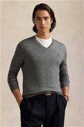 ΜΑΛΛΙΝΟ ΠΟΥΛΟΒΕΡ RWS-LONGSLEEVE POLO RALPH LAUREN από το ANSWEAR