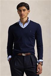 ΜΑΛΛΙΝΟ ΠΟΥΛΟΒΕΡ RWS-LONGSLEEVE ΑΝΔΡΙΚΟ, ΧΡΩΜΑ: ΜΠΛΕ, 710946142 POLO RALPH LAUREN