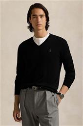 ΜΑΛΛΙΝΟ ΠΟΥΛΟΒΕΡ RWS-LONGSLEEVE ΑΝΔΡΙΚΟ, ΧΡΩΜΑ: ΜΑΥΡΟ, 710946142 POLO RALPH LAUREN