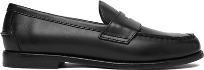 ΜΟΚΑΣΙΝΙΑ ALSTON 803932221002 ΜΑΥΡΟ POLO RALPH LAUREN